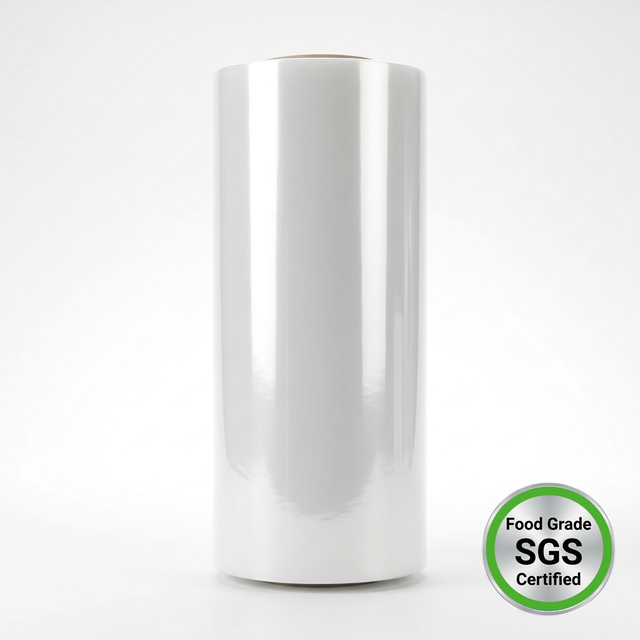 Weigofreshpack, film transparente de PE listo para reciclar, envoltorio monomaterial sostenible para alimentos para carne y productos agr&iacute;colas, certificado por RecyClass e Interseroh