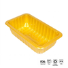 Bandejas de PP amarillas de alta visibilidad para aves de corral: soluci&oacute;n de sellado personalizable para envases de pollo y mariscos